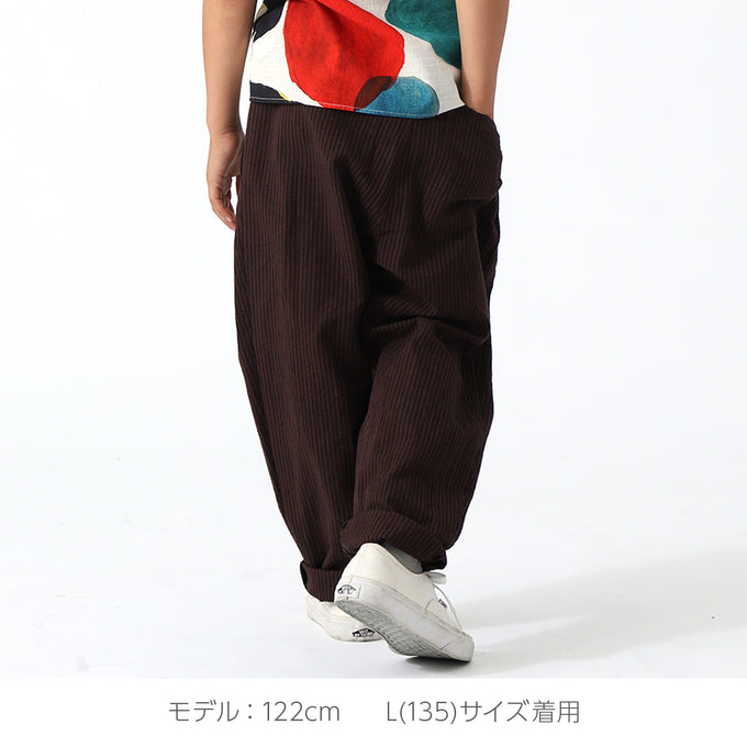 PARK MADE IN KYOTO<br>Side tuck Pants<br>しじら織ver. Type1