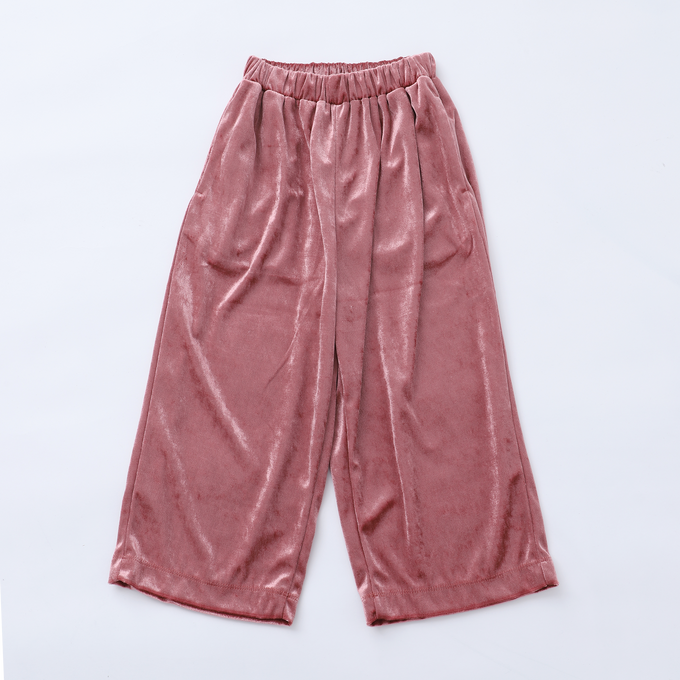 eLfinFolk <br>エルフィンフォルク<br>Clash Velour Wide Pants<br>elf-242F34/F35/F36