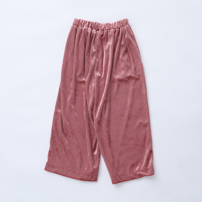 eLfinFolk <br>エルフィンフォルク<br>Clash Velour Wide Pants<br>elf-242F34/F35/F36