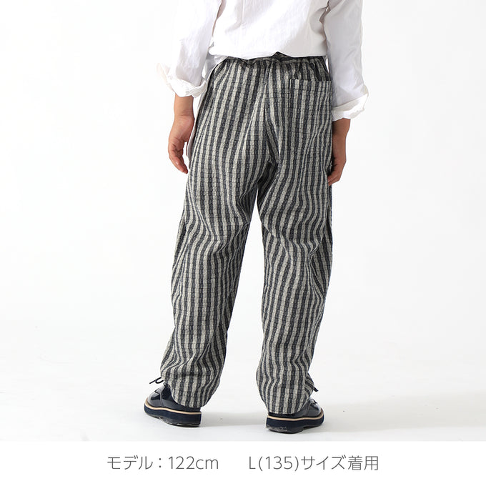 PARK MADE IN KYOTO<br>Side tuck Pants<br>しじら織ver. Type2