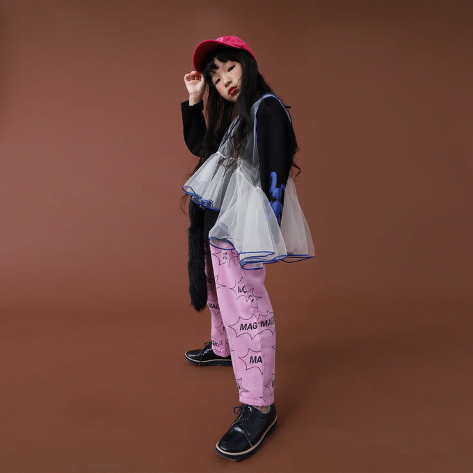 BOBOCHOSES<br>ボボショセス<br>It's Magic all over jogging pants<br>B224AC085