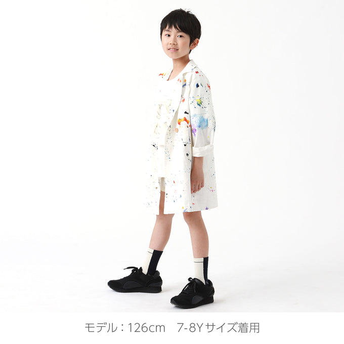 WEEKEND HOUSE KIDS<br>ウィークエンドハウスキッズ<br>Painter trench coat