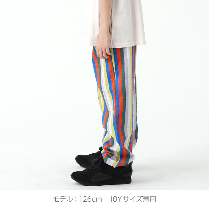 maed for mini メイドフォーミニ<br>SS2023-508<br>Multicolour stripes パンツ
