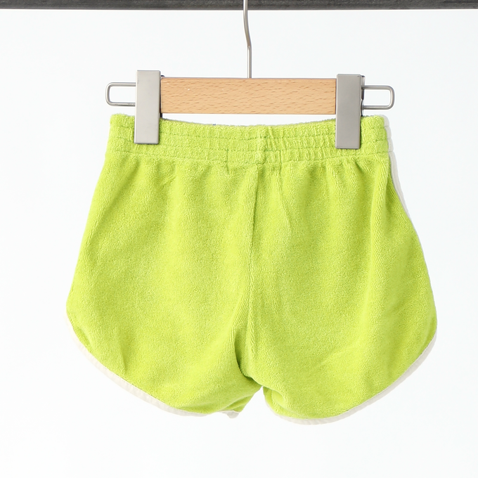 BOBOCHOSES<br>ボボショセス<br>Green terry shorts<br>124AC065