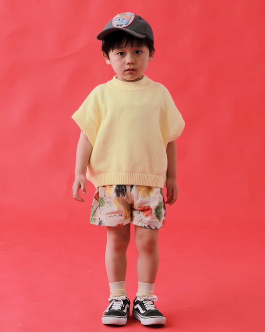 Repose AMS<br>リポーズ<br>knit boxy top<br>SS26-127