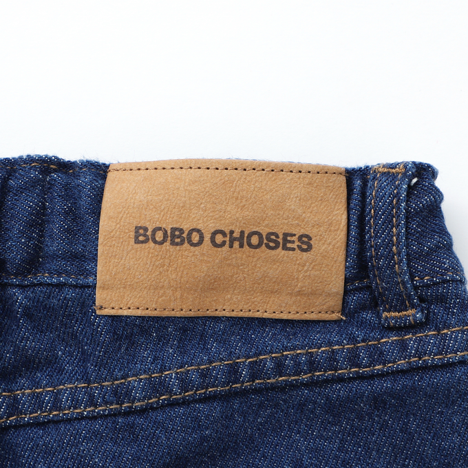 BOBOCHOSES<br>ボボショセス<br>B.C Color Block patch denim pants<br>124AC116