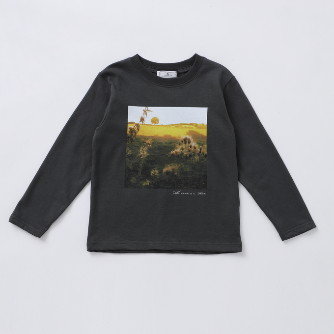 AU CLAIR DE LA LUNE<br>オークレール<br>T-shirt L/L<br>CU-23A-2L-YP