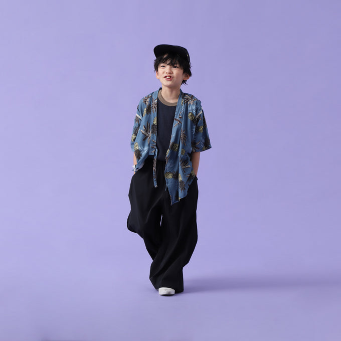 PARK × BOTAN × WA・KKA<br>コラボ 子ども甚平<br>【5/30発売 COCOKIDS magazine掲載商品】