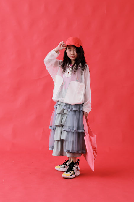 BOBOCHOSES<br>ボボショセス<br>Tangerine all over tank top<br>B126AC028