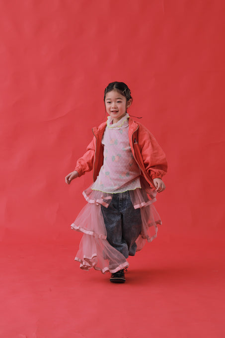 BOBOCHOSES<br>ボボショセス<br>Tangerine all over tank top<br>B126AC028