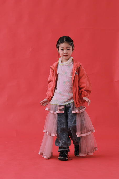 BOBOCHOSES<br>ボボショセス<br>Tangerine all over tank top<br>B126AC028