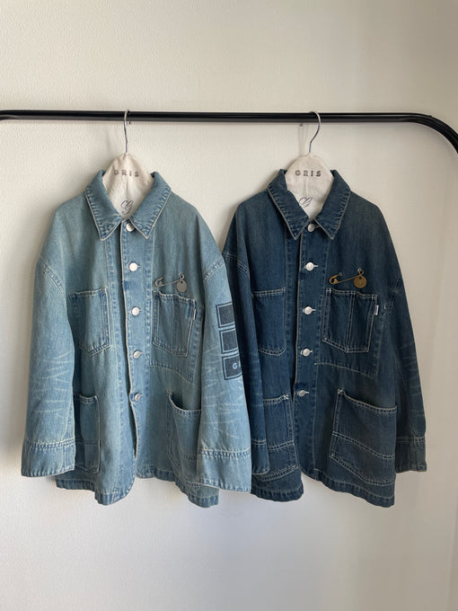 GRIS<br>グリ<br>Denim coverall<br>GR25AW-JK001