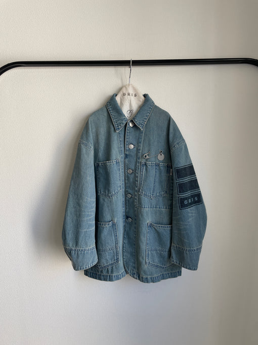 GRIS<br>グリ<br>Denim coverall<br>GR25AW-JK001