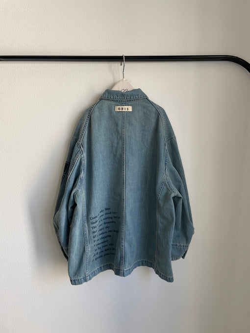 GRIS<br>グリ<br>Denim coverall<br>GR25AW-JK001