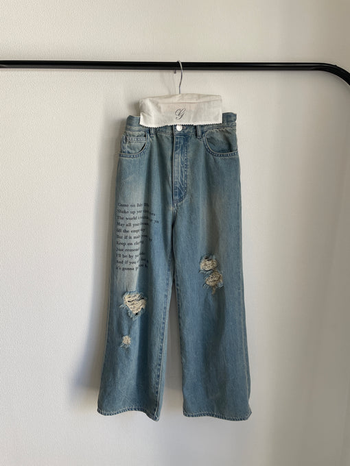 GRIS<br>グリ<br>Damage Denim<br>GR25AW-PT002