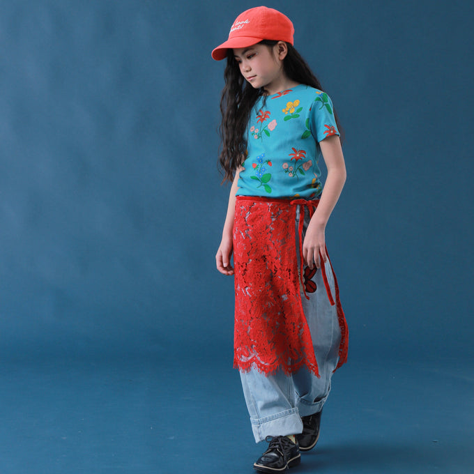 〈残り2Yのみ〉The Campament ザカンパメント <br>Flowers Allover Tshirt<br>TC-SS26-10