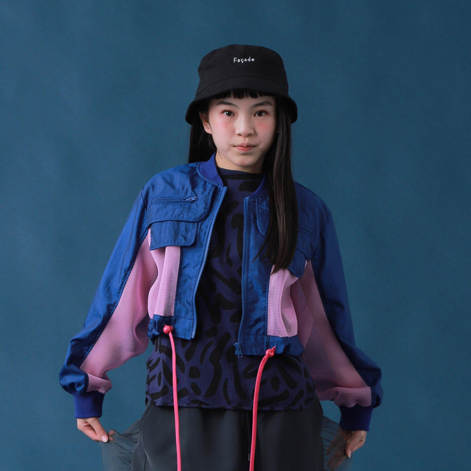 nunuforme（ヌヌフォルム） ショートGジャン NUNUFORME ヌヌフォルムメッシュショートジャケット20-nf25-135-261