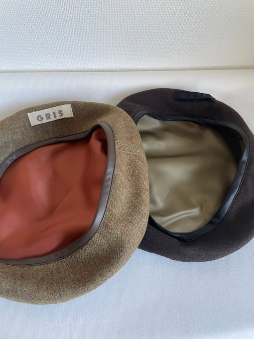 GRIS<br>グリ<br>Top Flannel Beret<br>GR25AW-AC004