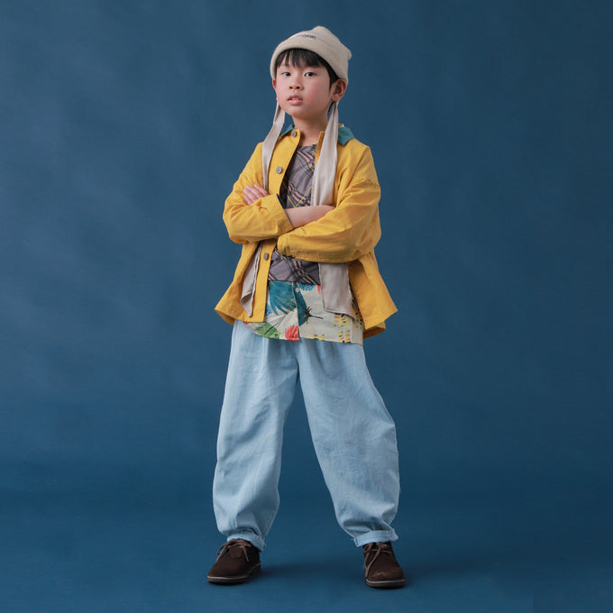 The Campament ザカンパメント <br>Light Blue Denim Trousers<br>TC-SS26-71