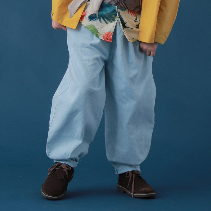 The Campament ザカンパメント <br>Light Blue Denim Trousers<br>TC-SS26-71