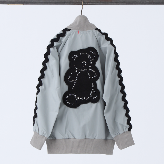 frankygrow <br>フランキーグロウ<br>KUMA EMBROIDERY PATCH PE TRACK JACKET<br>24FWOT-113