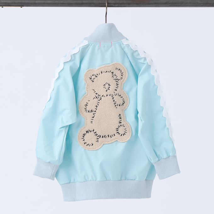 frankygrow <br>フランキーグロウ<br>KUMA EMBROIDERY PATCH PE TRACK JACKET<br>24FWOT-113