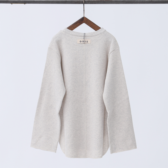 GRIS グリ<br>Thermal long sleeve tee<br>GR24AW-CU006