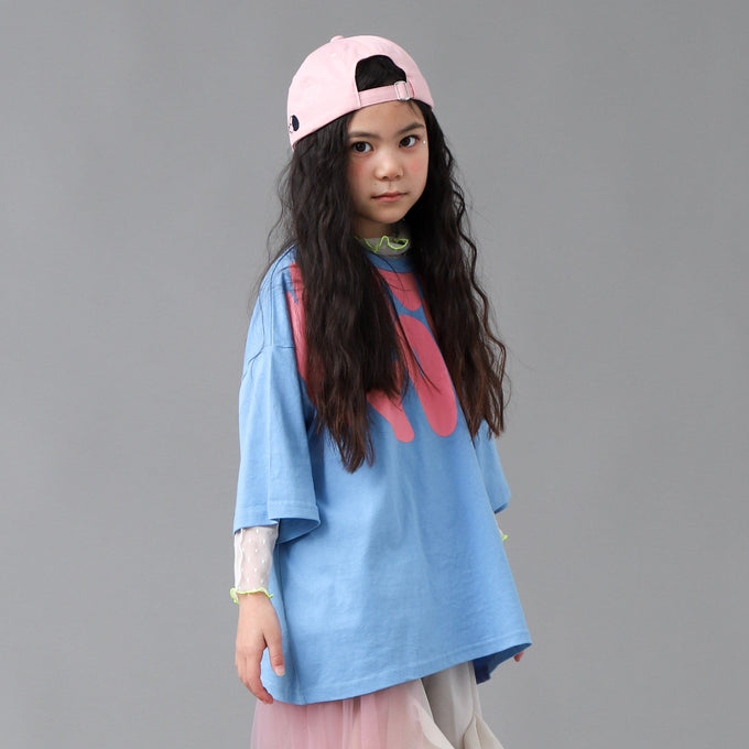 〈残り145cm whiteのみ〉NUNUFORME<br> ヌヌフォルム】<br>ブレインロゴプリントT<br>nt25-005-07