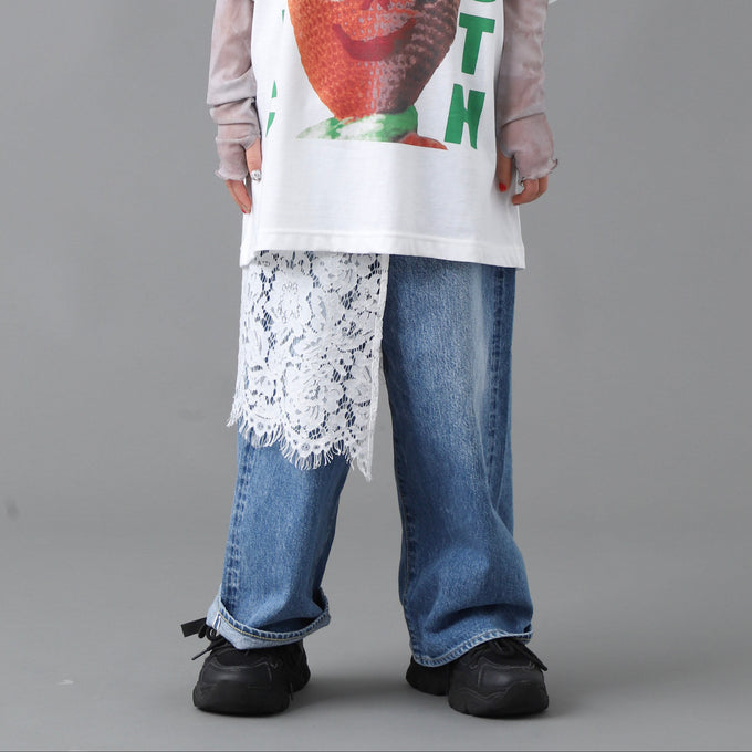 TOBOGGAN<br> トボガン<br>【26ssご予約-追加生産分-5月中旬入荷予定】<br>lace omaki