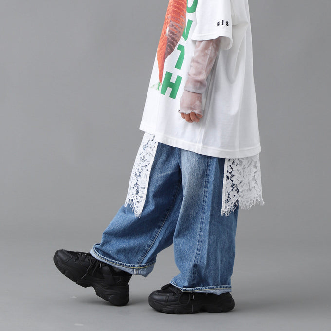 TOBOGGAN<br> トボガン<br>【26ssご予約-追加生産分-5月中旬入荷予定】<br>lace omaki