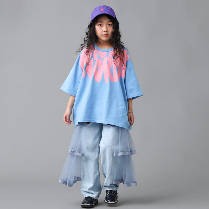 〈残り145cm whiteのみ〉NUNUFORME<br> ヌヌフォルム】<br>ブレインロゴプリントT<br>nt25-005-07