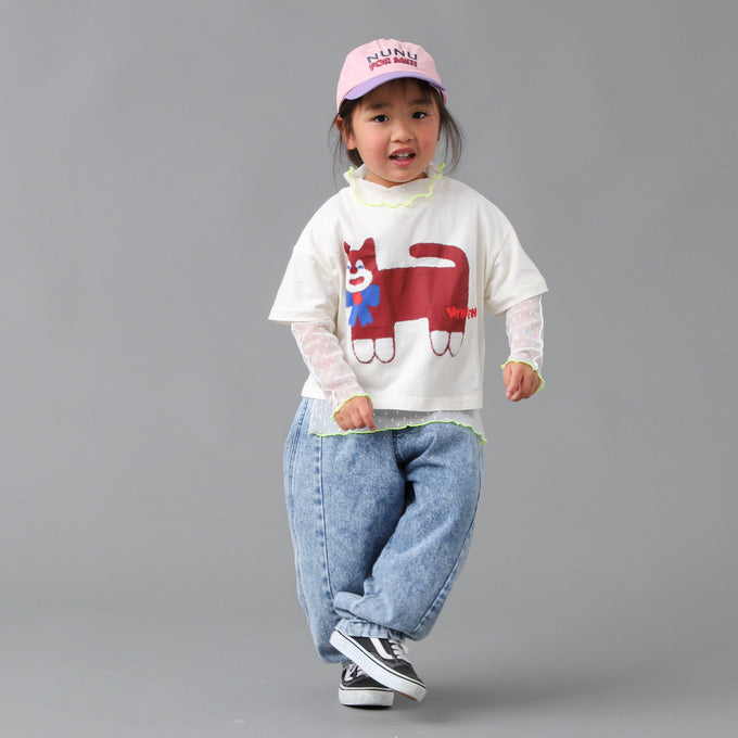Wynken ウィンケン<br>CROPPED BON BON TEE<br>WK20J36