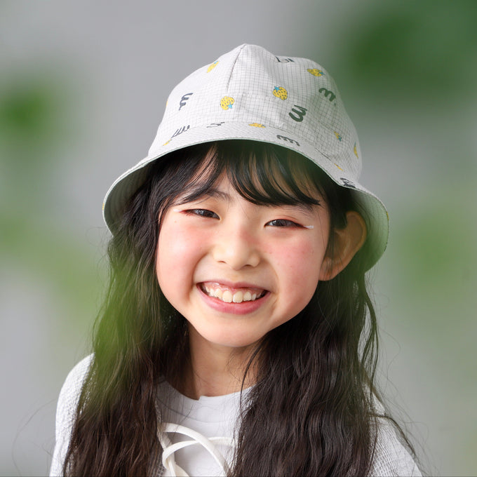 MIN-NANO×frankygrow<br>ミンナノ×フランキーグロウ<br>M&SB PATTERNED REVERSIBLE METRO HAT<br>MF26SHT-002