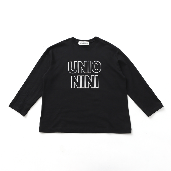 UNIONINIユニオニーニ<br>big logo long sleeved tee<br>CS-066