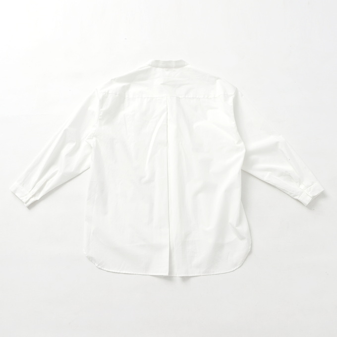 MOUN TEN.<br>マウンテン<br>organic band collar shirt<br>MS27-1303a