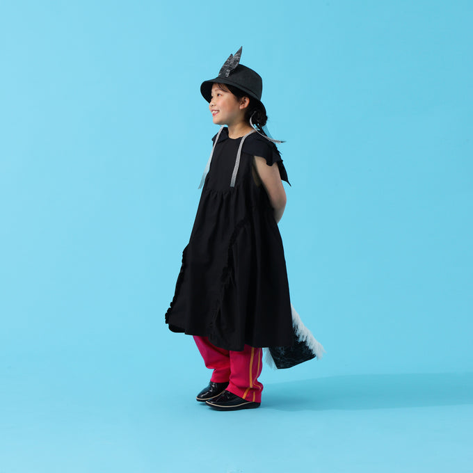 frankygrow フランキーグロウ, WHT/BLK BACK RIBBON SAILOR COLLAR DRESS, 24SOP-249