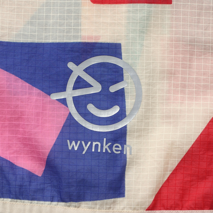 Wynken ウィンケン<br>ジオメトリックZIP UPフーディー<br>WK16W134