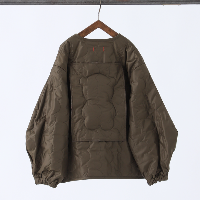 frankygrow <br>フランキーグロウ<br>Wata KUMA GURUGURU QUILTING CHINA BLOUSON<br>24FWOT-115