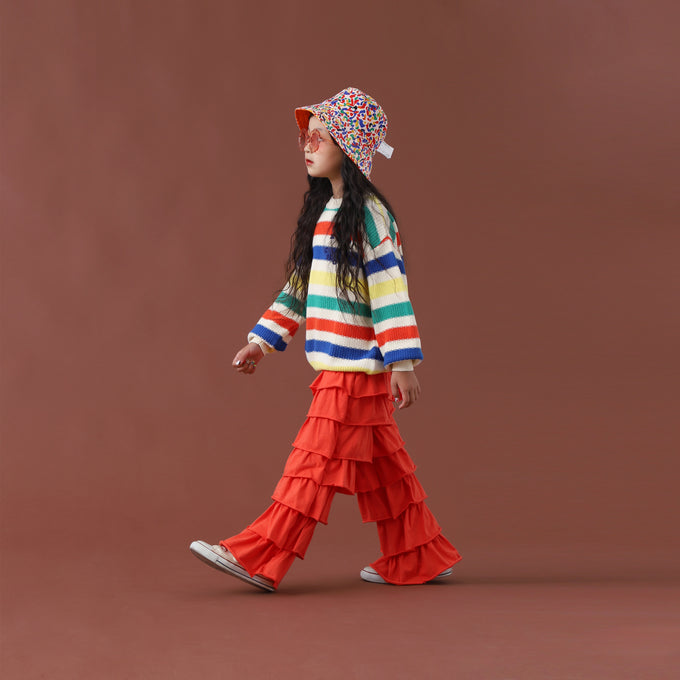 BOBOCHOSES<br>ボボショセス<br>Bobo Choses Multicolor Stripes jumper<br>124AC135