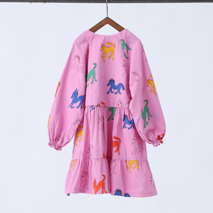 BOBOCHOSES<br>ボボショセス<br>Wonder Horse all over woven dress<br>B224AC110