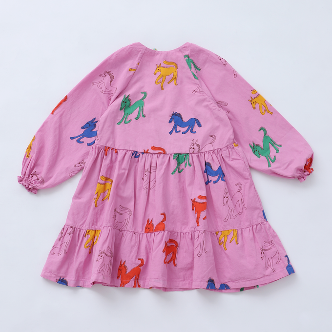 BOBOCHOSES<br>ボボショセス<br>Wonder Horse all over woven dress<br>B224AC110