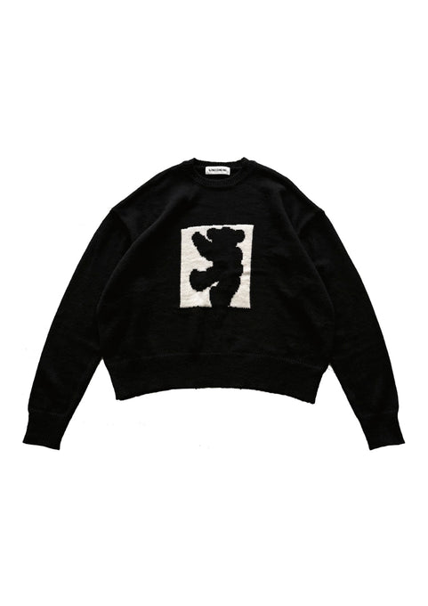 UNIONINI<br>ユニオニーニ<br>【26awご予約9-10月入荷予定】<br>teddybear knit<br>KN-005