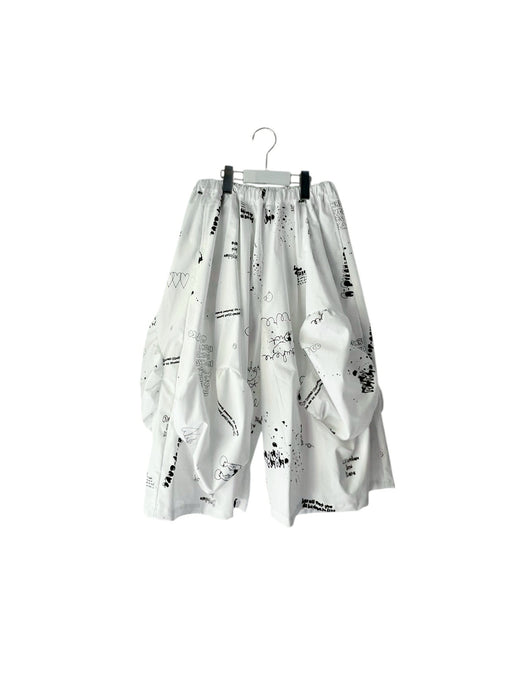 frankygrow<br>フランキーグロウ<br>HAND-DRAWN Pt. BEAR FEELS SOLID HALF PANTS<br>26SBT-396