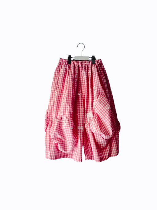 frankygrow<br>フランキーグロウ<br>HAND-DRAWN Pt. BEAR FEELS SOLID HALF PANTS<br>26SBT-396