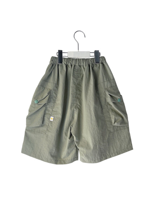 MIN-NANO×frankygrow<br>ミンナノ×フランキーグロウ<br>【26ssご予約】<br>LIGHT SHELL BULKY TAFFETA CARGO SHORT PANTS<br>MF26SBT-011