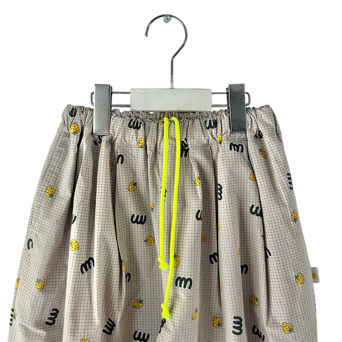 MIN-NANO×frankygrow<br>ミンナノ×フランキーグロウ<br>M&SB PATTERNED TEPERED PANTS<br>MF26SBT-012