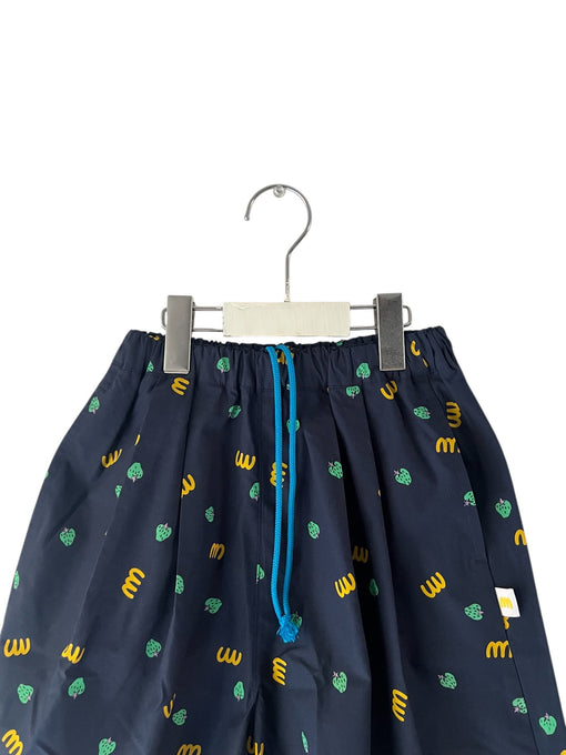 MIN-NANO×frankygrow<br>ミンナノ×フランキーグロウ<br>【26ssご予約】<br>M&SB PATTERNED SHORT PANTS<br>MF26SBT-013