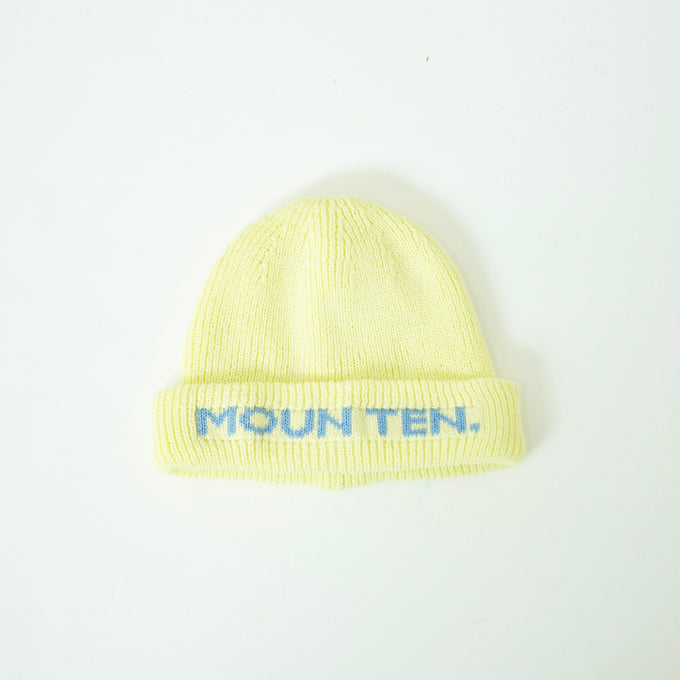 MOUN TEN.<br> マウンテン<br>MOUN TEN. watch cap<br>MA74-1958c