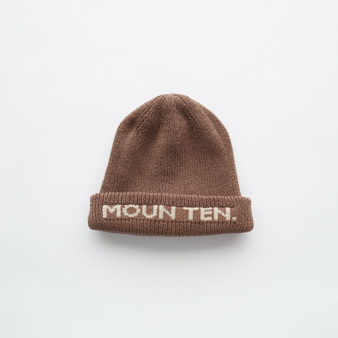 MOUN TEN.<br> マウンテン<br>MOUN TEN. watch cap<br>MA74-1958c