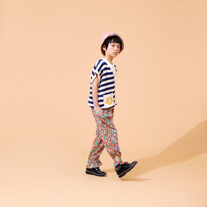 BOBOCHOSES<br>ボボショセス<br>Confetti all over woven pants<br>124AC113